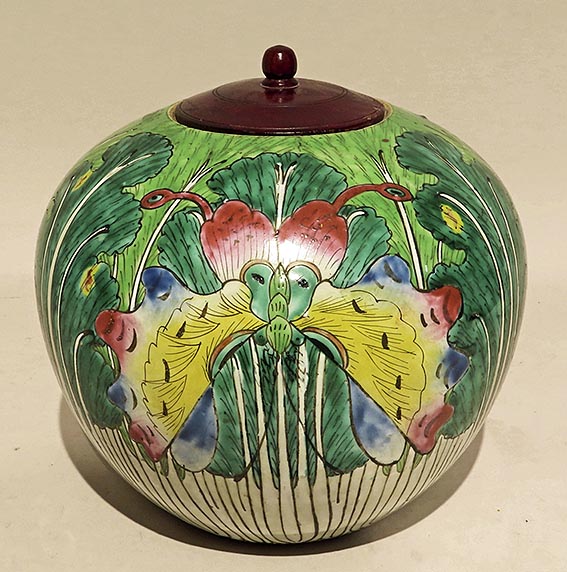 Jarro de jengibre en porcelana