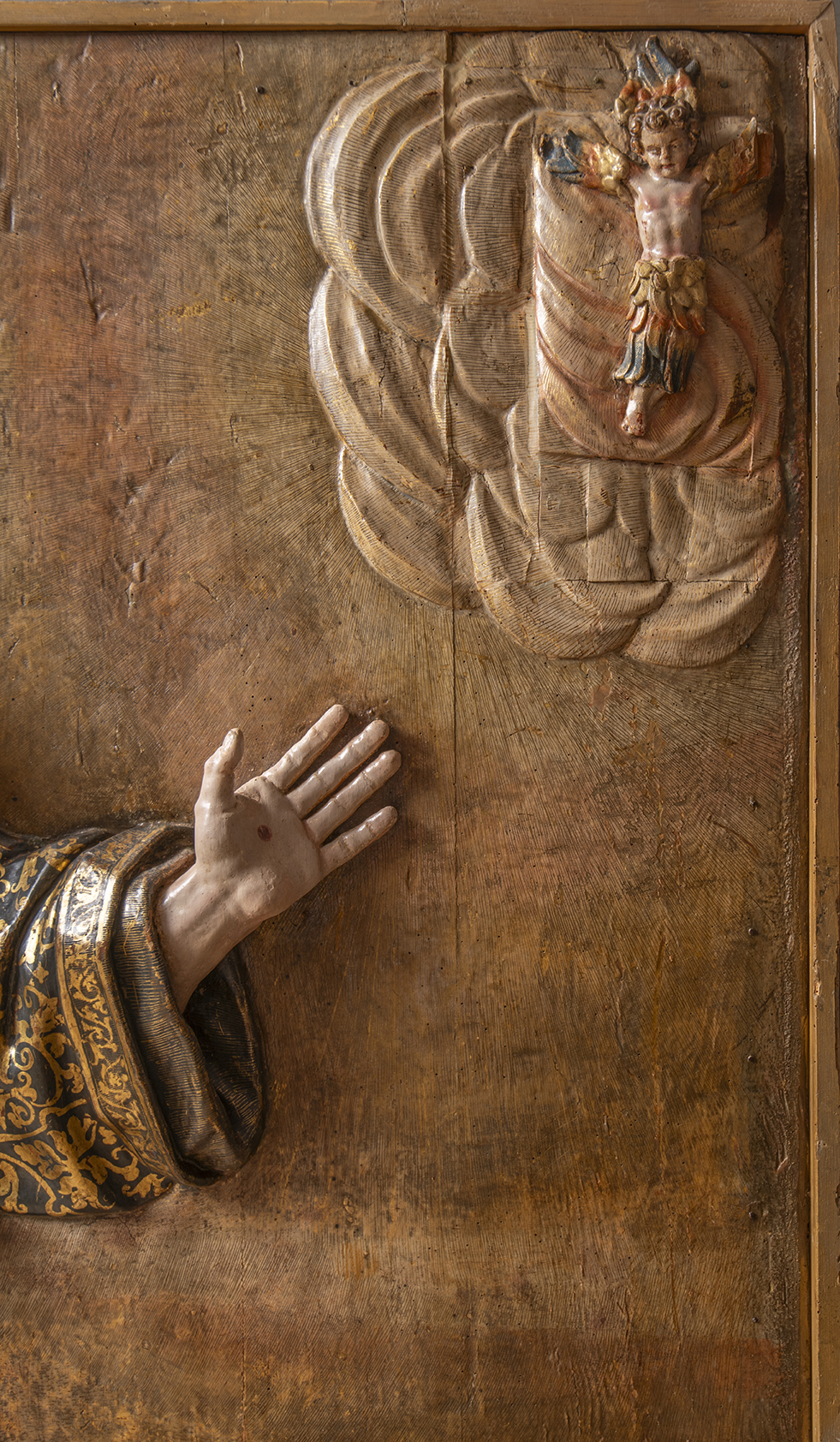 Retablo de San Francisco de Asís. Anticuario Madrid